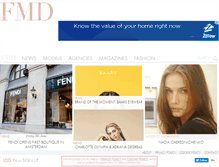 Tablet Screenshot of fashionmodeldirectory.com